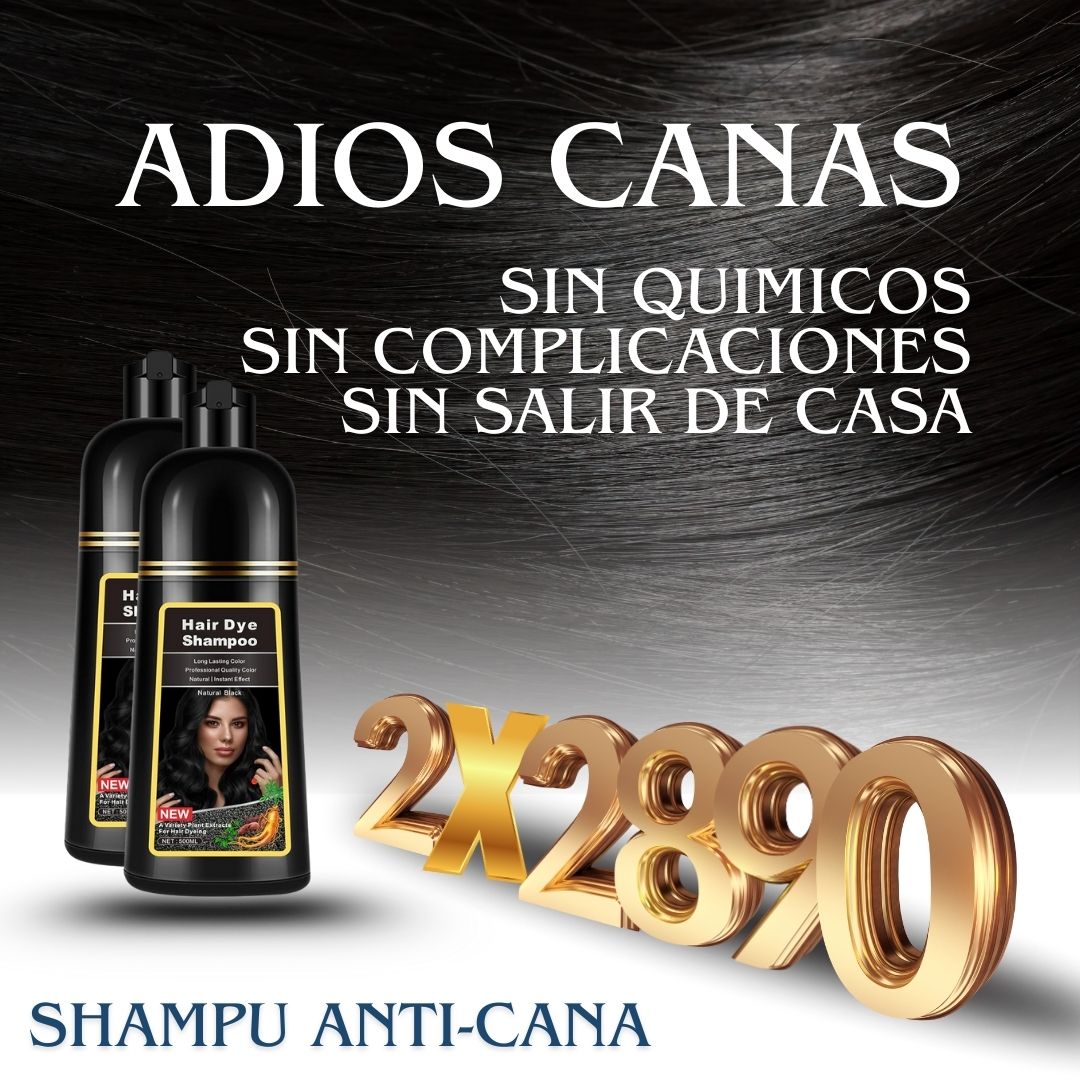 Champu Elimina Canas: Kit 2x1🎁