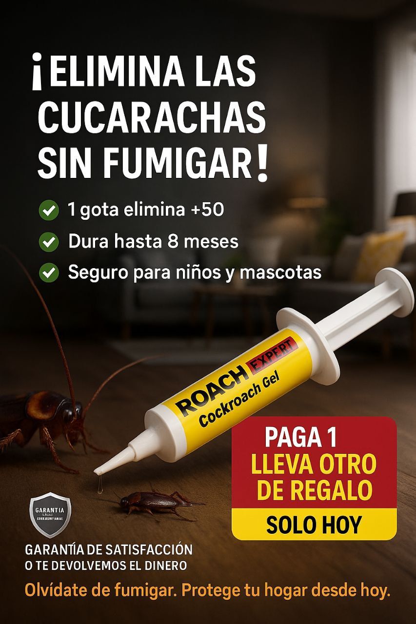 Eliminador de Cucarachas 2x1