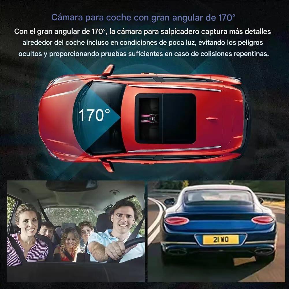 Cámara de Seguridad para Auto + GRATIS 1 laser de distancia Anti-choque
