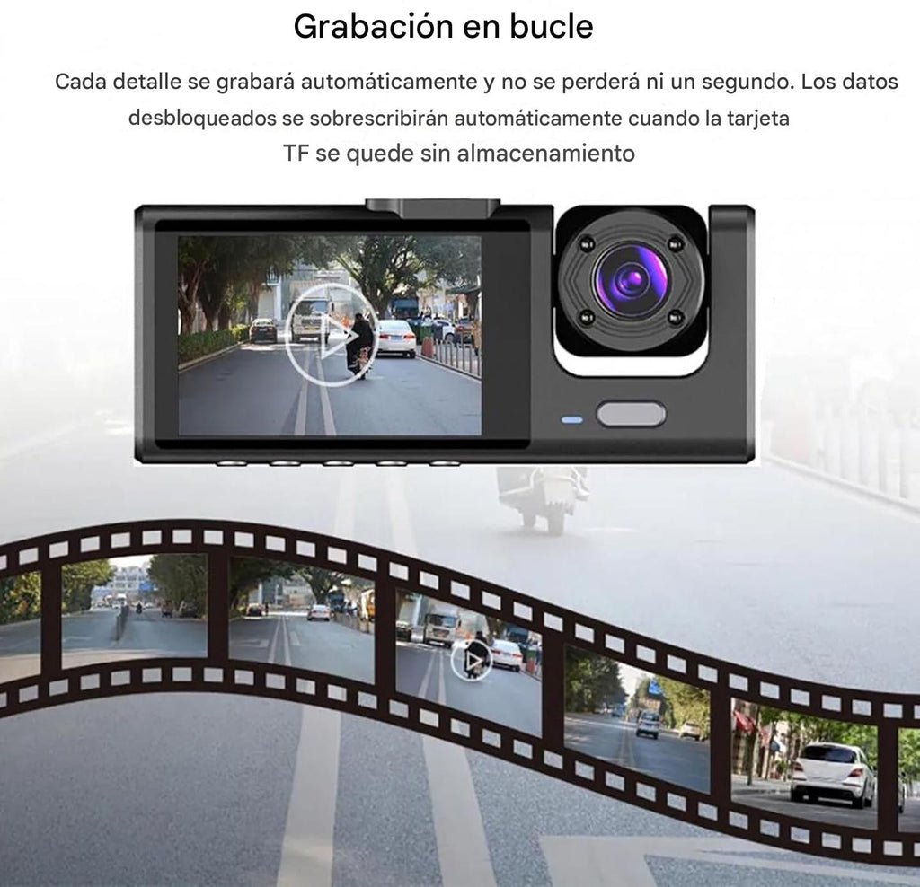 Cámara de Seguridad para Auto + GRATIS 1 laser de distancia Anti-choque