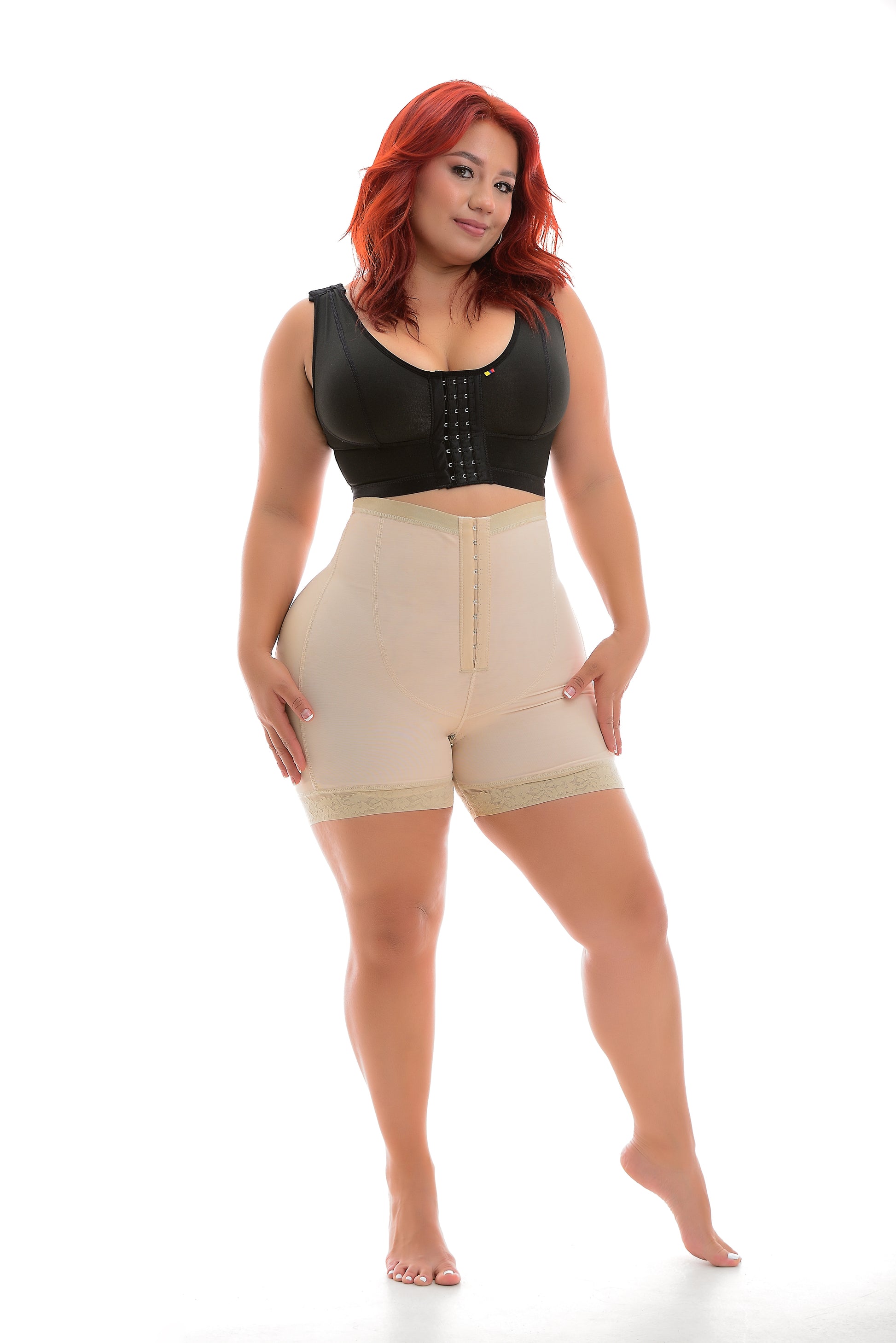 Faja Short Colombiana Tiro Alto