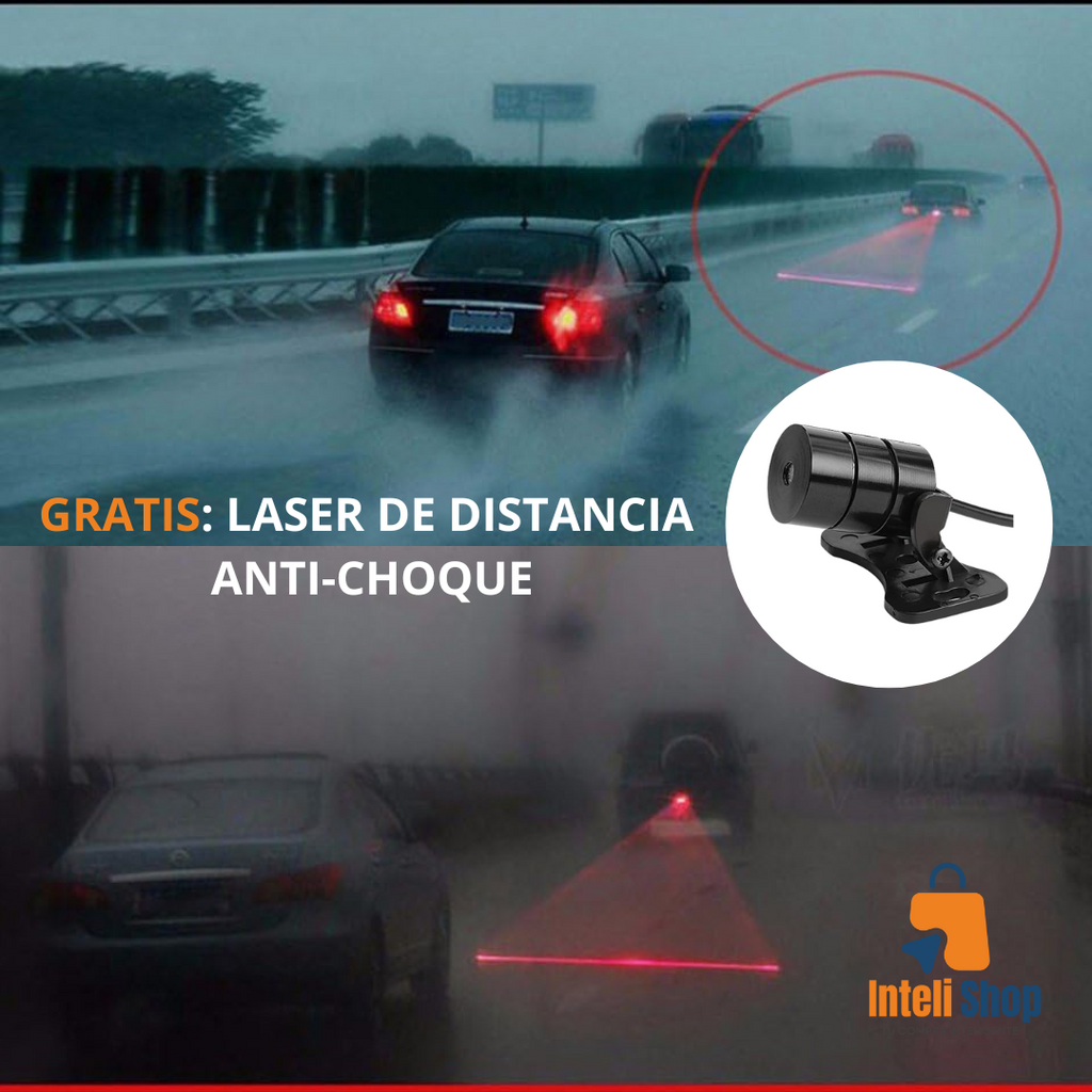 Cámara de Seguridad para Auto + GRATIS 1 laser de distancia Anti-choque