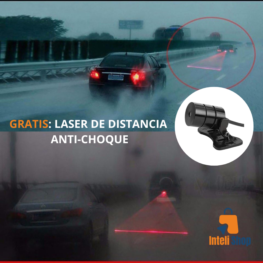 Cámara de Seguridad para Auto + GRATIS 1 laser de distancia Anti-choque